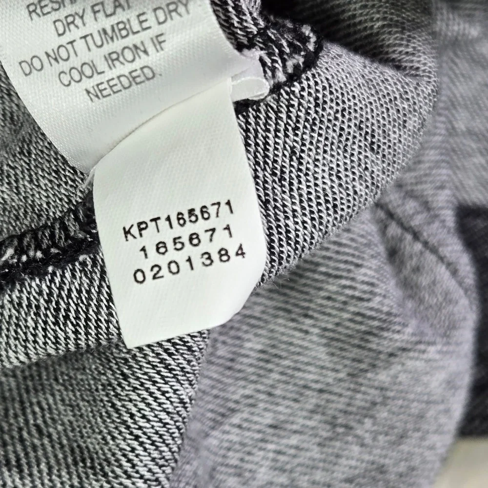 J.Jill‎ Wearever Collection Trousers Womens Small Gray Knit Wide Leg Pants S